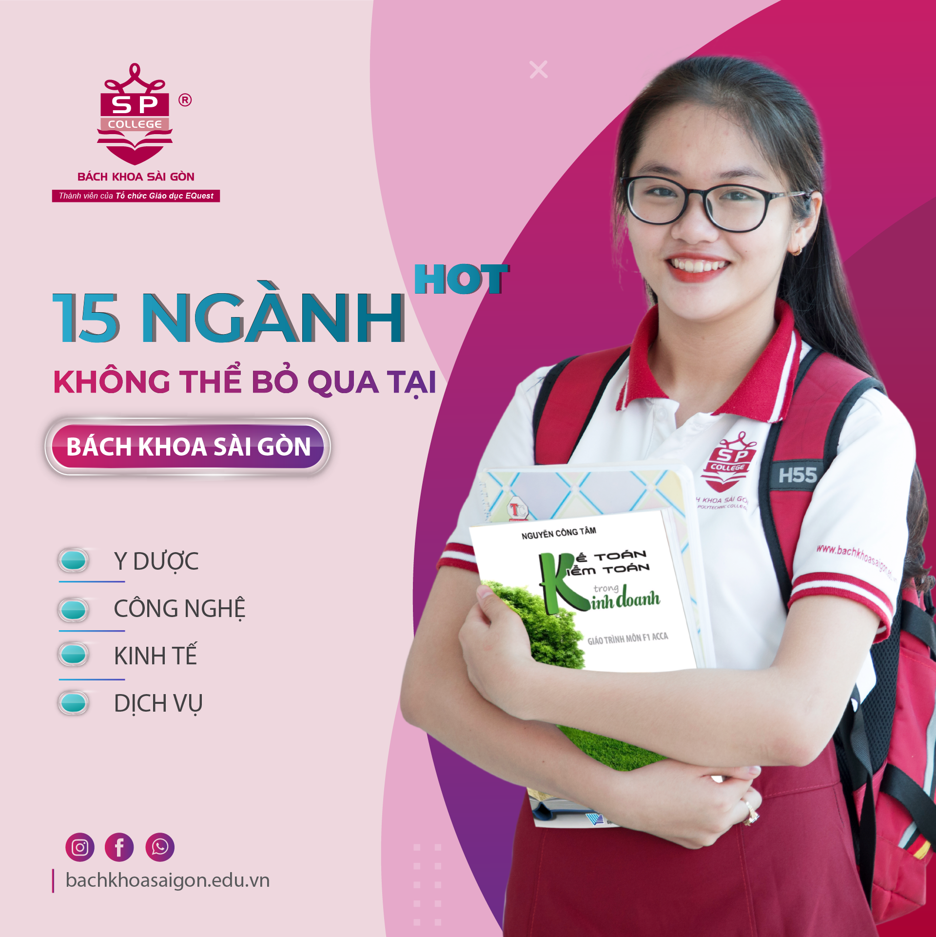 15 nganh hoc tai truong bach khoa sai gon