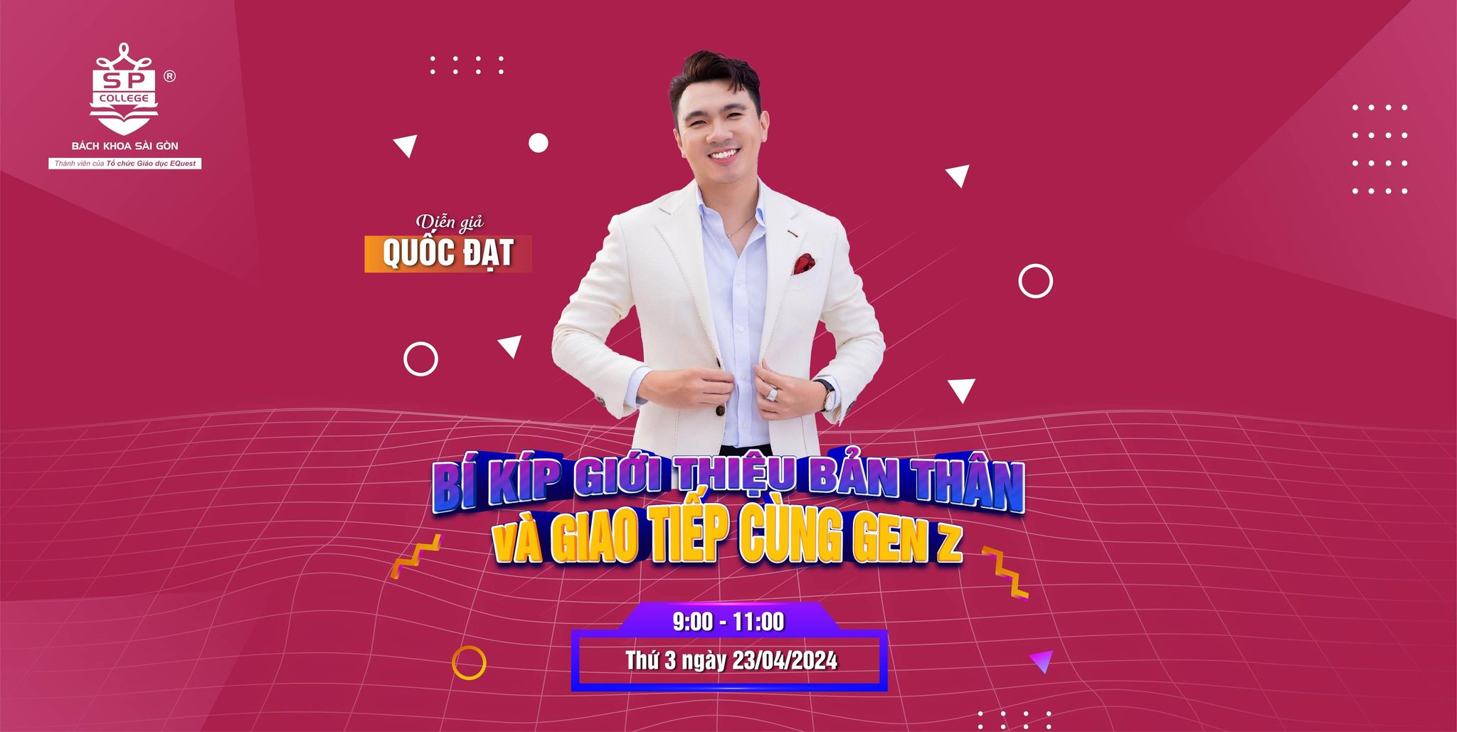 Talkshow 'Bí Kíp Giới Thiệu Bản Thân và Giao Tiếp Cùng Gen Z